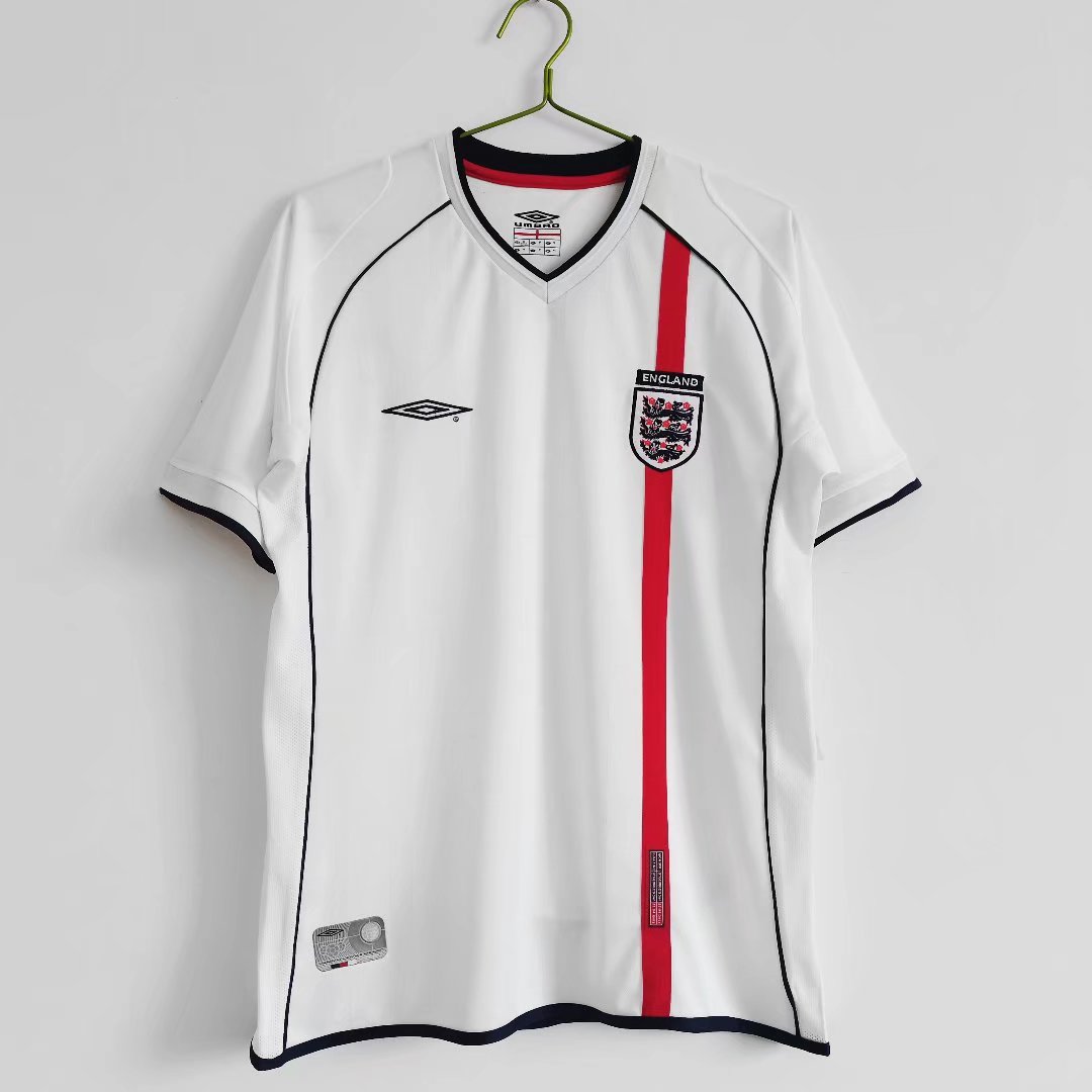 Retro England 2002 Home Stadium Jersey